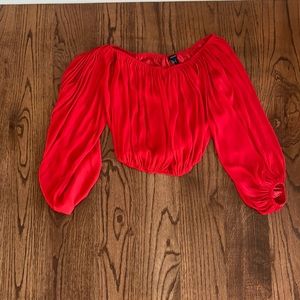 Off The Shoulder Cropped Top